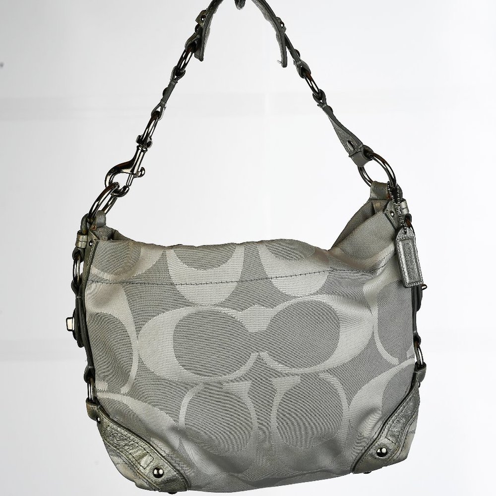Coach Carly Signature Hobo Shoulder bag 10619